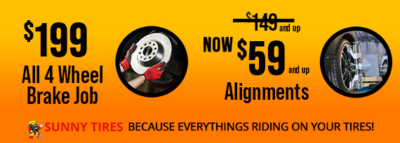 Brakes and Alignments Special